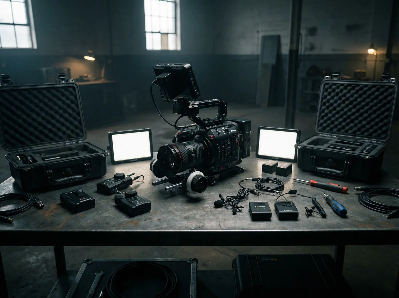 纪录片拍摄项目 - 器材仓库 全套设备支持